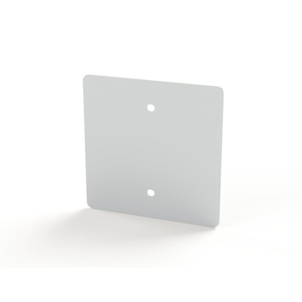 Plate Cover, 5-1/4 in. H x 5-1/4 in. W x 0.08 in. L, Carbon Steel